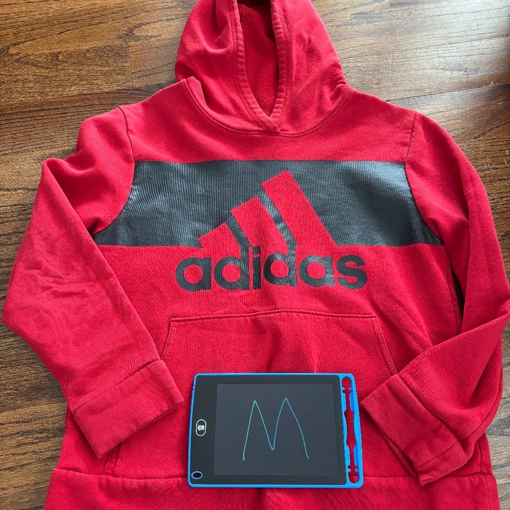 Boys Adidas Hoodie Size Medium